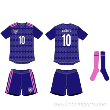 Soccer Jersey Set Football Custom Blank Football Shirt